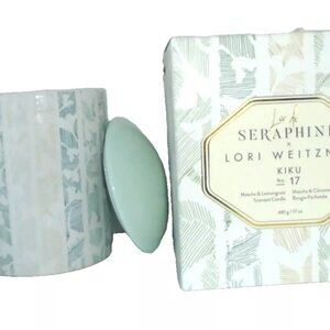 L'OR DE SERAPHINE Joie No. 17 Matcha & Lemongrass scented Candle 17oz New in Box